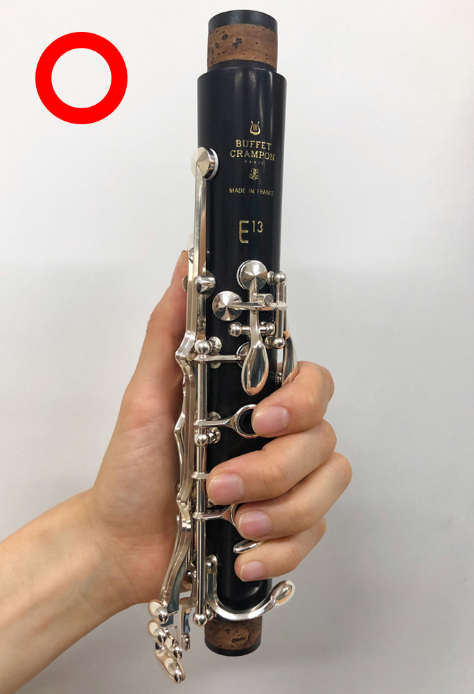 クラリネットの組み立てかた ビュッフェ クランポン はじめてのクラリネット